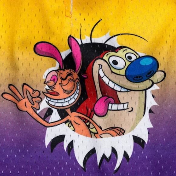 Ren & Stimpy Gym Shorts - Picture 3 of 7